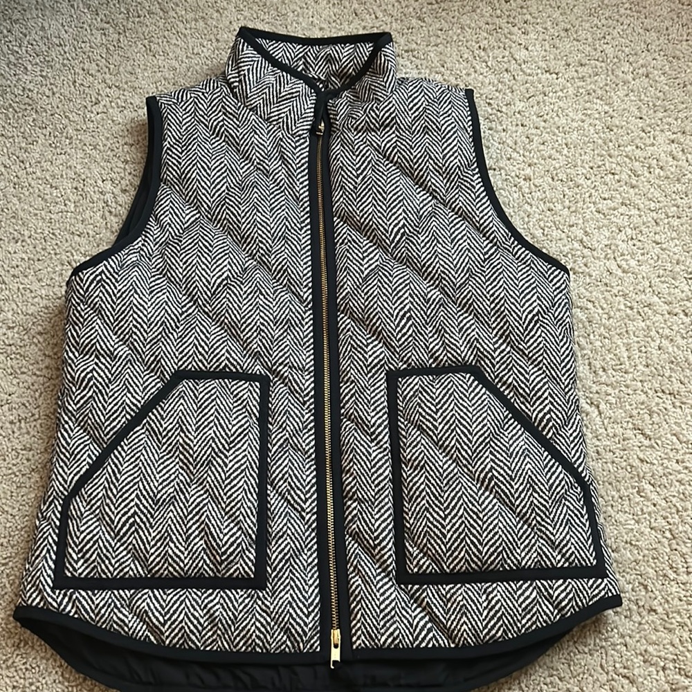 J.Crew Herringbone Vest